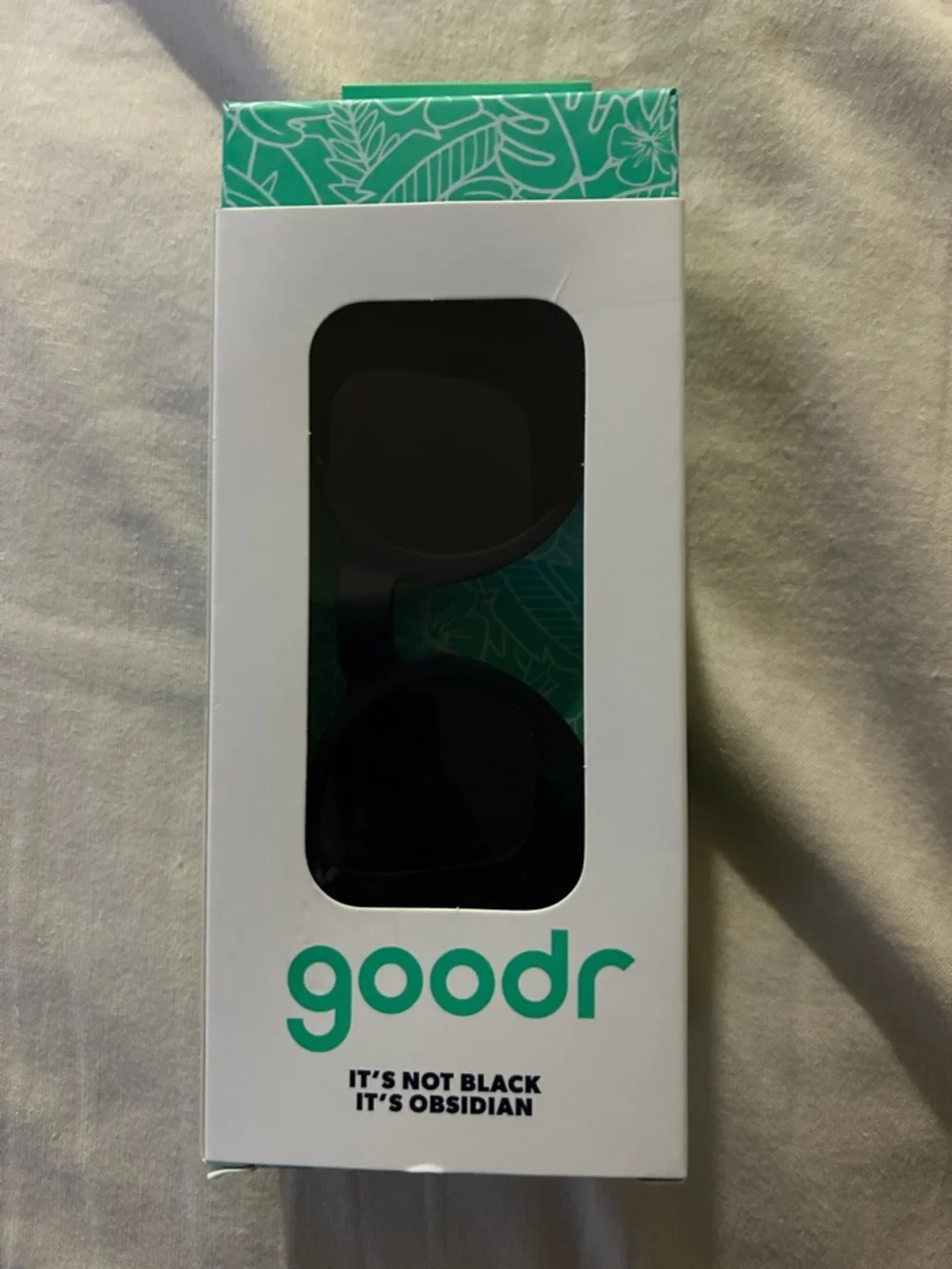 goodr Obsidian Black Performance Sunglasses - Polarized Active Wear